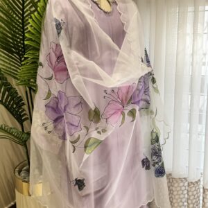White Organza Dopatta